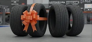 Зимняя резина в подарок